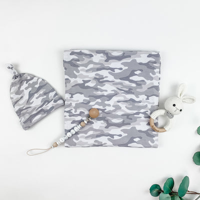 Camo To Mama Swaddle & Hat Set - Boobird